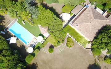 immobilier cassis vue aérienne