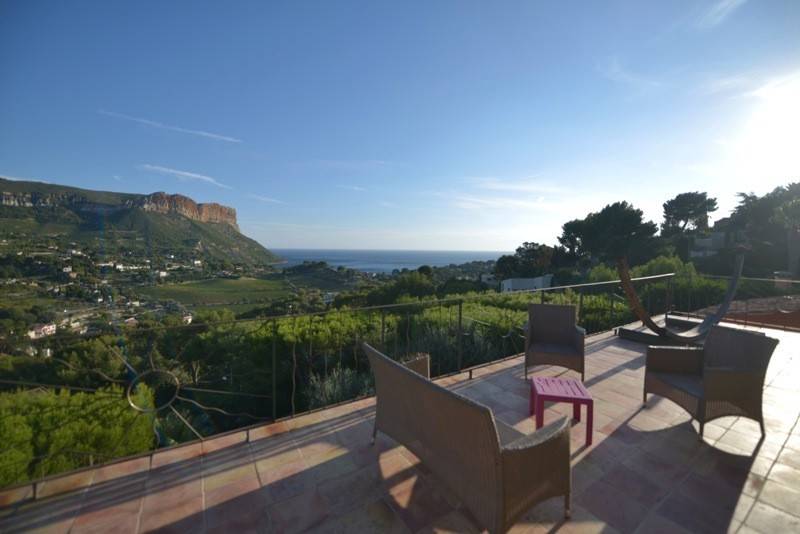 villa contemporaine T6 cassis vue mer, 5 chambres, piscine