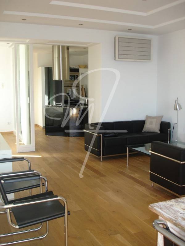 Vente appartement contemporain T3 cassis plage prox plage et port vue mer, dernier tage