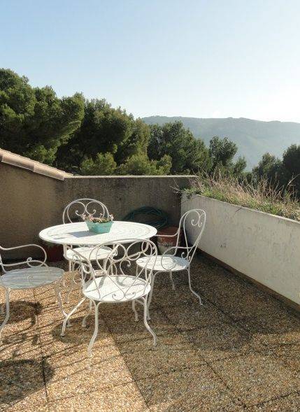 Vente Appartement T4 Cassis dernier tage, terrasse, vue mer et cap