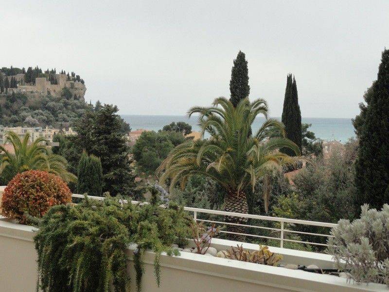 Vente appartement contemporain T3 cassis centre vue mer terrasse garage