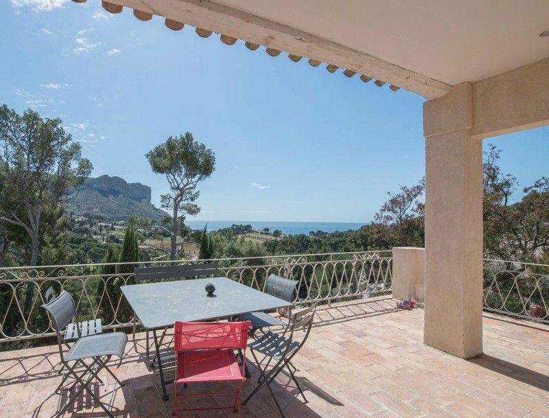 Vente villa contemporaine T4+ Cassis vue mer, piscine, studio independant