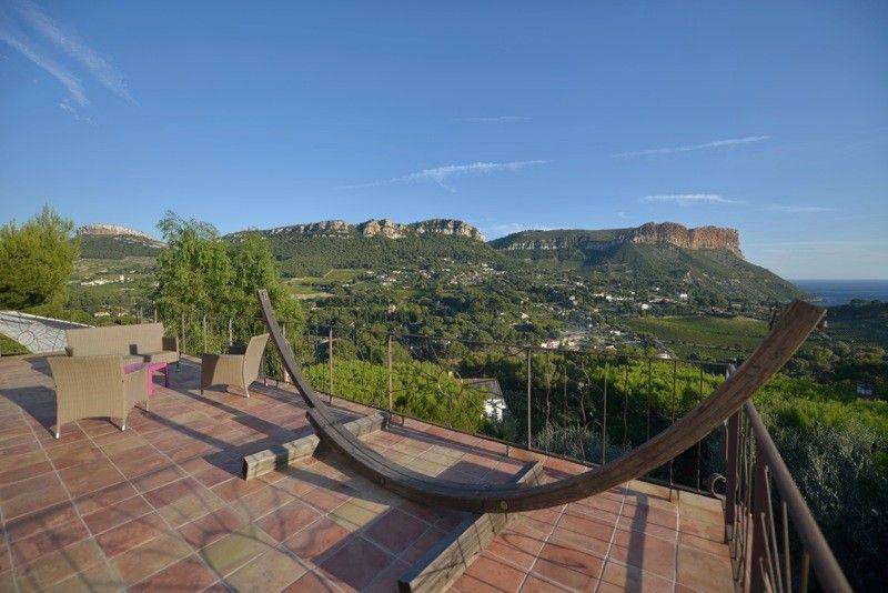 villa contemporaine T6 cassis vue mer, 5 chambres, piscine