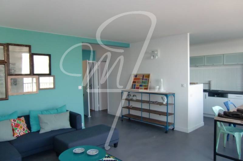 Vente apt T3 cassis dernier tage, vue mer