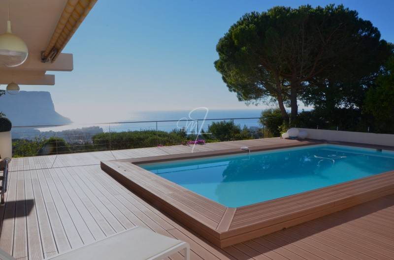 Vente villa T5 cassis vue mer