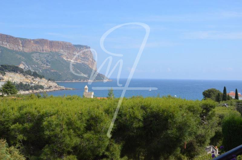 Vente duplex T6 cassis port-bestouan dernier tage, vue mer, garage