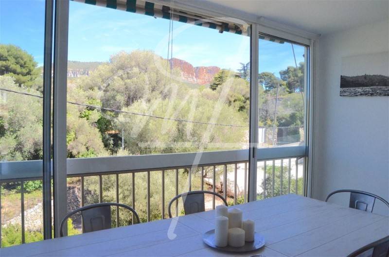 Vente appartement rnov T3 cassis centre balcon, loggia, vue cap canaille 