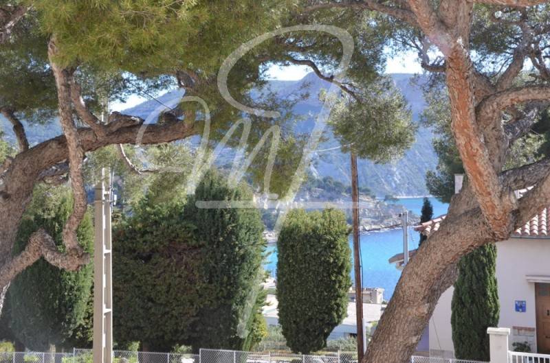 Vente cassis plage du bestouan vue mer, balcon