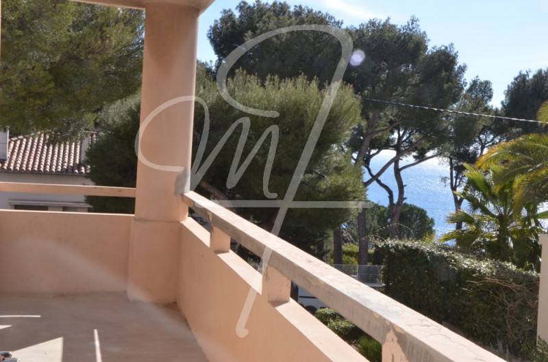 Vente cassis plage du bestouan vue mer, balcon