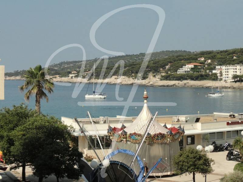 Vente Appartement T2/3 cassis plage dernier tage. terrasse, vue mer