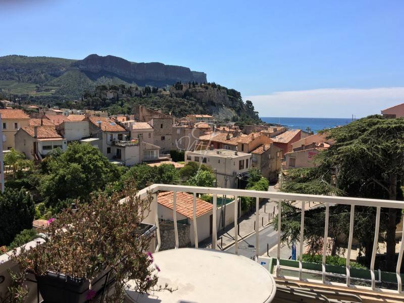 Vente Appartement T3 cassis centre vue mer