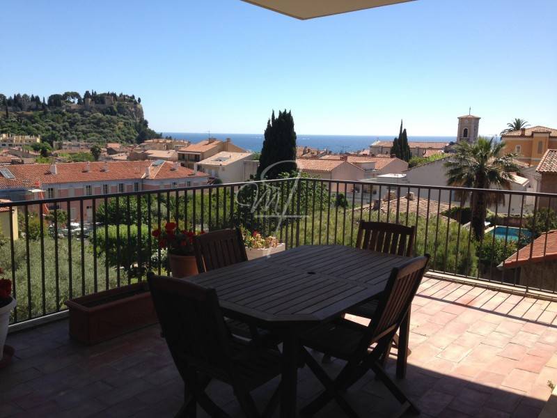 Vente appartement de standing T4 Cassis centre vue mer, terrasse, garage, chambre d'amis